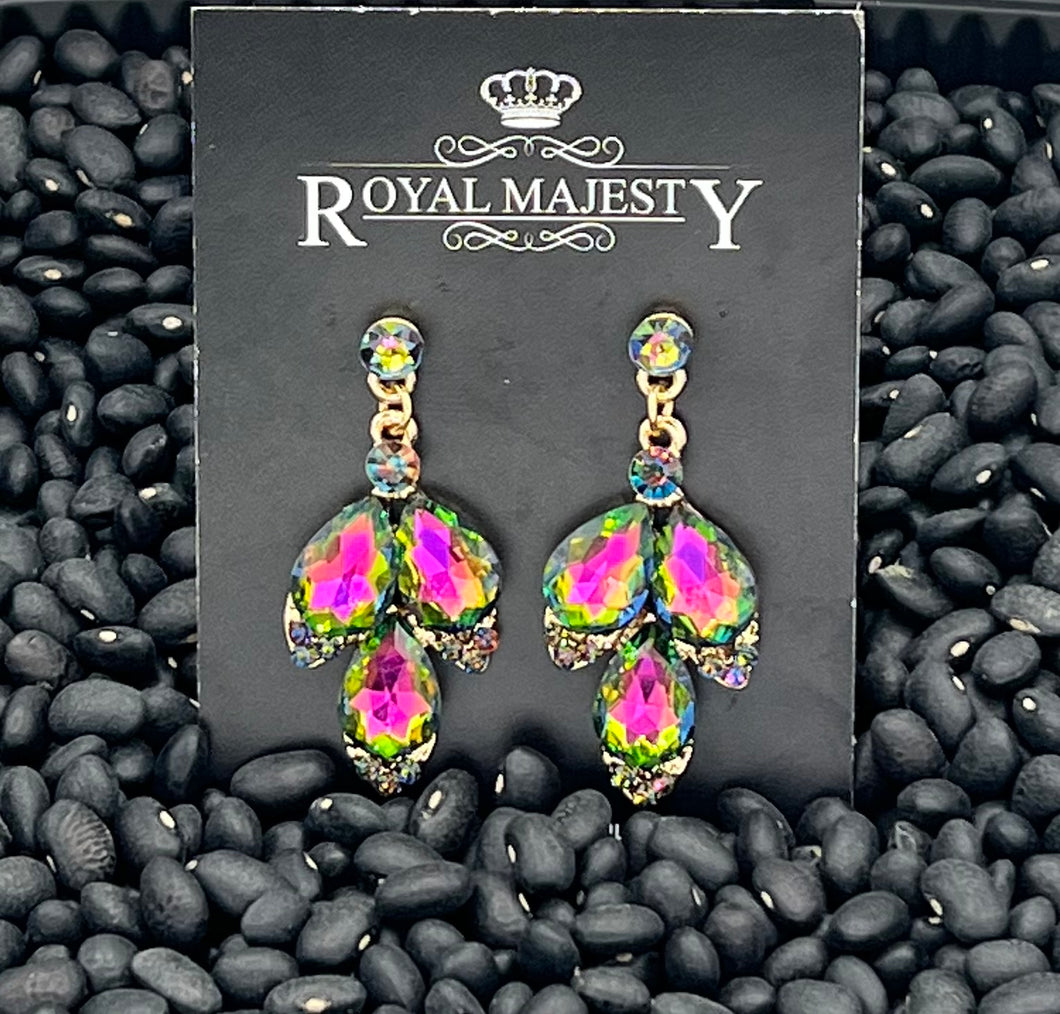 Multicolor Crystal Earrings